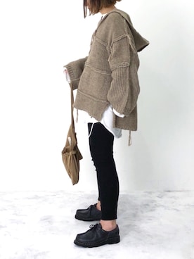 「シンプルおしゃれが好き」｜RICOさん（レディース・155cm）の秋コーディネート