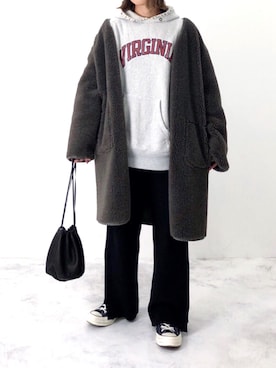 RICOさん（レディース・155cm）の秋コーディネート