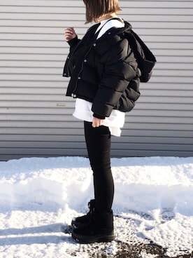 RICOさん（レディース・155cm）の冬コーディネート