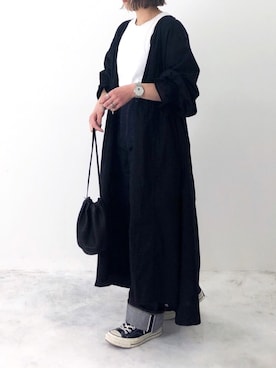 「eclat（エクラ）のアイテム」を使った、RICOさん（レディース・155cm）の冬コーディネート