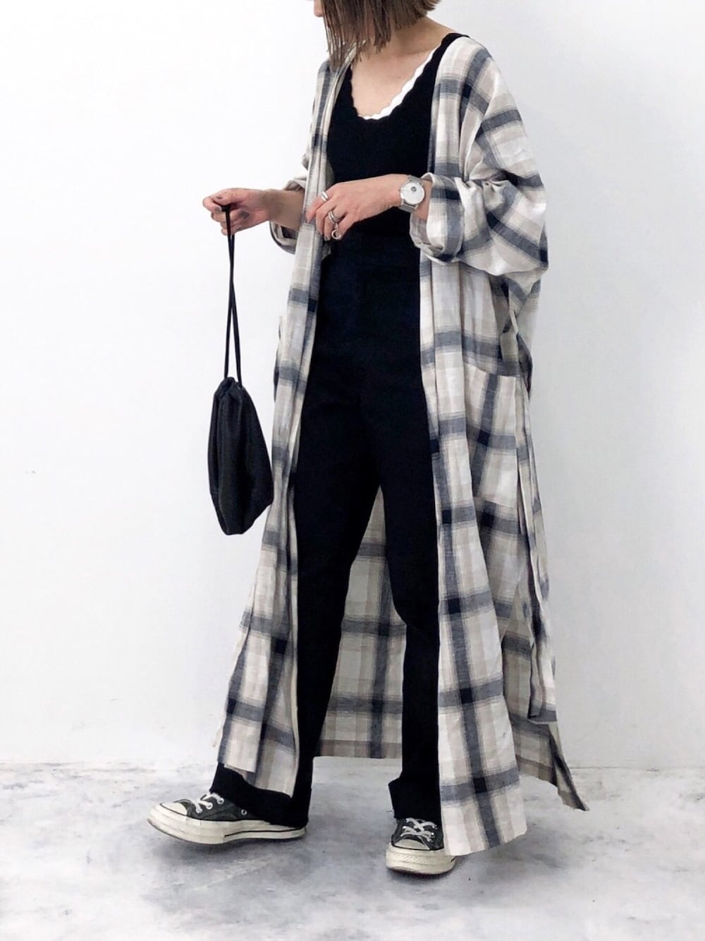 KBF（ケイビーエフ）の「2WAYリネン混ガウン（）」 - WEAR