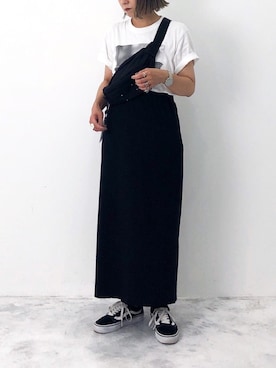 「eclat（エクラ）のアイテム」を使った、RICOさん（レディース・155cm）の夏コーディネート