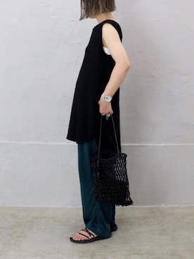 RICOさん（レディース・155cm）の夏コーディネート