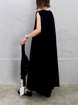 「Sheson（シーズン）のアイテム（ワンピース/ドレス）」を使った、RICOさん（レディース・155cm）の夏コーディネート