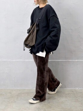 RICOさん（レディース・155cm）の秋コーディネート