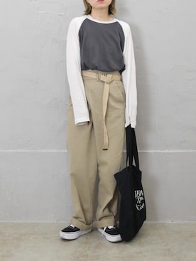 RICOさん（レディース・155cm）の春コーディネート