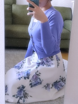 「アイテム（アンサンブル）」を使った、てぃーなさん（レディース・168cm）の秋コーディネート