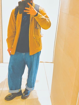 「COOOPER」｜こ〜へいさん（メンズ・167cm）の冬コーディネート