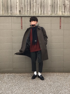 TUGIさん（メンズ・169cm）の冬コーディネート