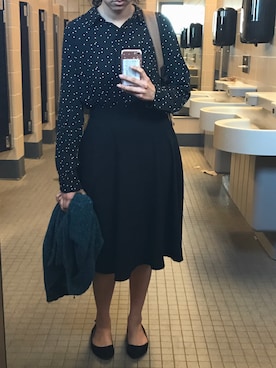 「Mossimo（モッシモ）のアイテム（トップス）」を使った、Mimiさん（レディース・170cm）の冬コーディネート