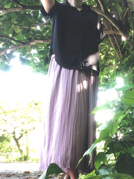 なおこさん（レディース・161cm）の夏コーディネート