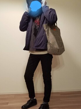 「AEON STYLE（イオンスタイル）のアイテム（ジャケット/アウター）」を使った、willさん（メンズ・171cm）の冬コーディネート