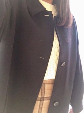 「cache cache（カシュ カシュ）のアイテム（バックパック/リュック）」を使った、△さん（レディース・164cm）の冬コーディネート