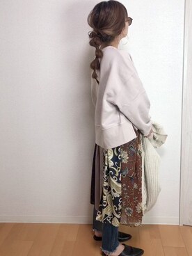 c h i k i 𓅰さん（レディース・150cm）の冬コーディネート