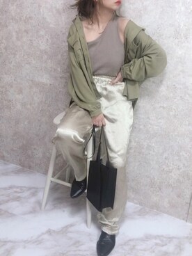 c h i k i 𓅰さん（レディース・150cm）の春コーディネート