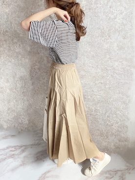 c h i k i 𓅰さん（レディース・150cm）の夏コーディネート