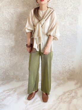 c h i k i 𓅰さん（レディース・150cm）の夏コーディネート