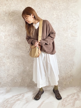 「BRADY（ブレディー）のアイテム」を使った、c h i k i 𓅰さん（レディース・150cm）の秋コーディネート