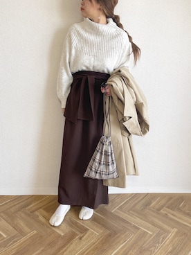 c h i k i 𓅰さん（レディース・150cm）の冬コーディネート