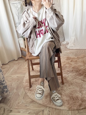 c h i k i 𓅰さん（レディース・150cm）の冬コーディネート