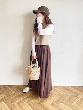 c h i k i 𓅰さん（レディース・150cm）の春コーディネート