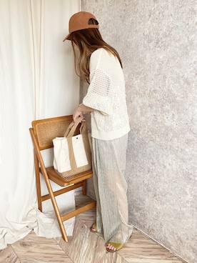 c h i k i 𓅰さん（レディース・150cm）の夏コーディネート