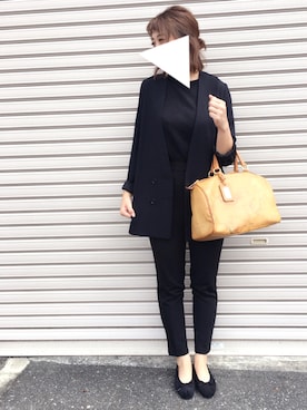 「PRIMA CLASSE（プリマクラッセ）のアイテム」を使った、EMIOHIさん（レディース・153cm）の夏コーディネート