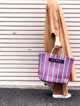 「Ungrid（アングリッド）のアイテム（ノーカラージャケット）」を使った、EMIOHIさん（レディース・153cm）の春コーディネート