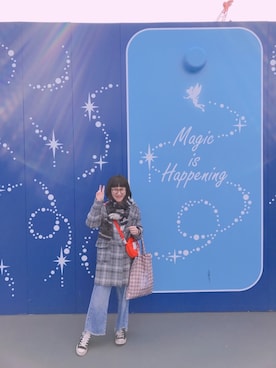 「SMILEY（スマイリー）のアイテム」を使った、kiki🐰Taiwan さん（レディース・148cm）の春コーディネート