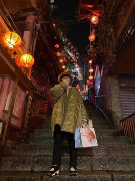 kiki🐰Taiwan さん（レディース・148cm）の冬コーディネート