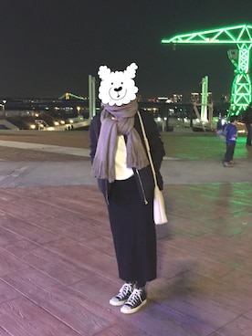 m.uさん（レディース・162cm）の冬コーディネート