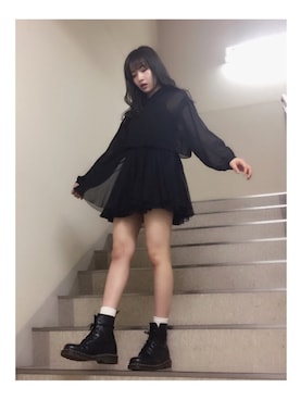 村瀬紗英さん（レディース・159cm）の春コーディネート