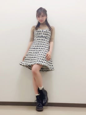 村瀬紗英さん（レディース・159cm）の春コーディネート