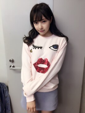 村瀬紗英さん（レディース・159cm）の春コーディネート