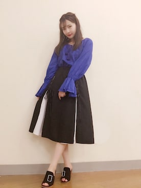 村瀬紗英さん（レディース・159cm）の夏コーディネート