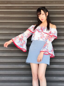 村瀬紗英さん（レディース・159cm）の秋コーディネート