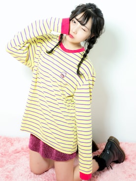 村瀬紗英さん（レディース・159cm）の秋コーディネート