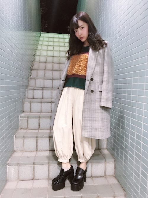 村瀬紗英さんのコーディネート