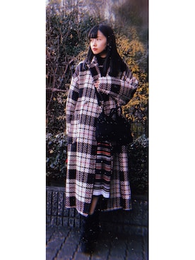 村瀬紗英さん（レディース・159cm）の冬コーディネート