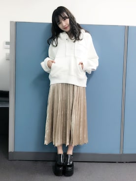 村瀬紗英さん（レディース・159cm）の冬コーディネート