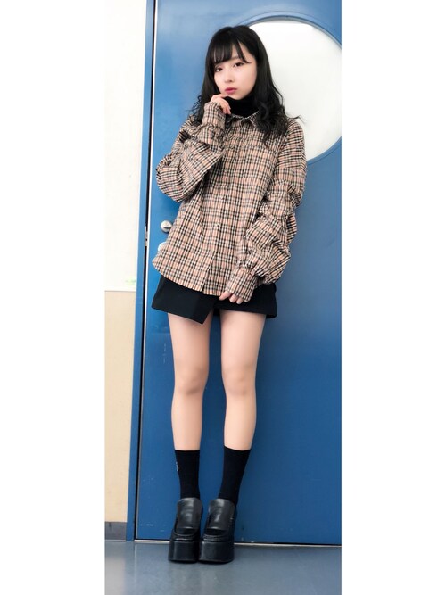 村瀬紗英さんのコーディネート