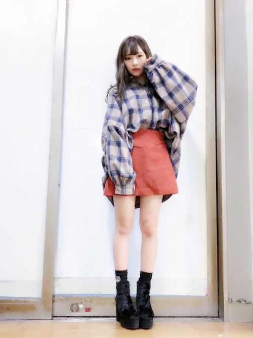 村瀬紗英さんのコーディネート