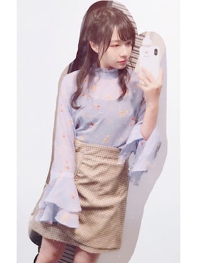 村瀬紗英さん（レディース・159cm）の春コーディネート