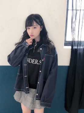 村瀬紗英さん（レディース・159cm）の夏コーディネート