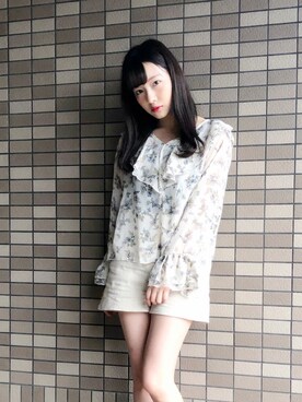 村瀬紗英さん（レディース・159cm）の夏コーディネート
