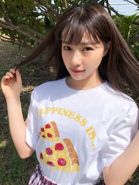 村瀬紗英さん(レディース・159cm)の夏コーディネート