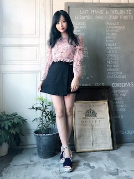 村瀬紗英さん（レディース・159cm）の夏コーディネート