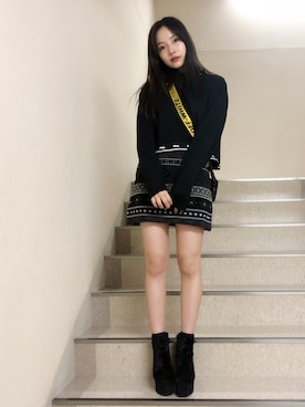 村瀬紗英さん（レディース・159cm）の秋コーディネート