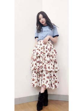 村瀬紗英さん（レディース・159cm）の秋コーディネート