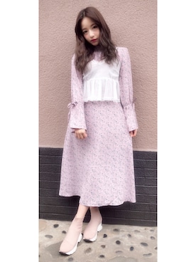 村瀬紗英さん（レディース・159cm）の秋コーディネート